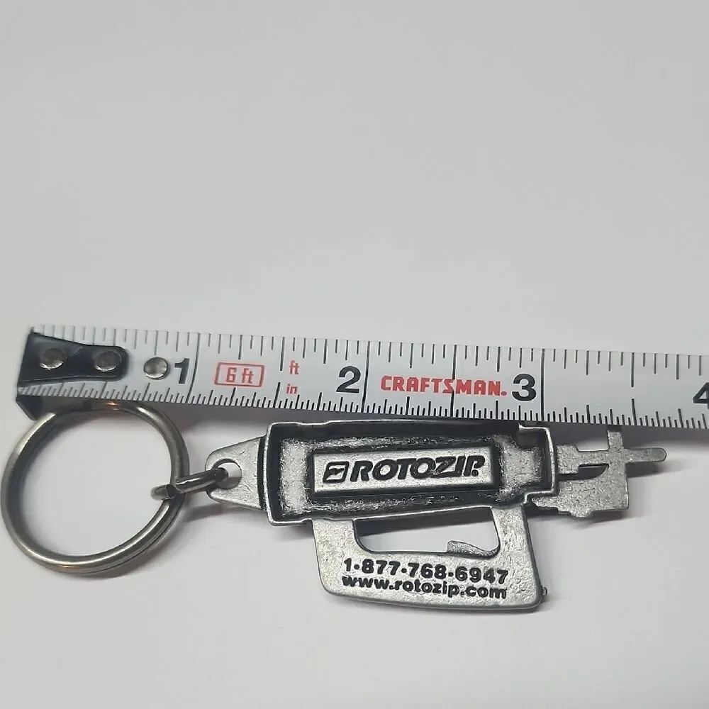RotoZip Metal Keychain - Picture 3 of 3